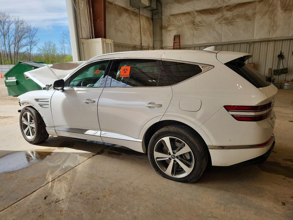 2023 Genesis Gv80 მანქანა იყიდება აუქციონზე, vin: KMUHCESC0PU102462, აუქციონის ნომერი: 52350176