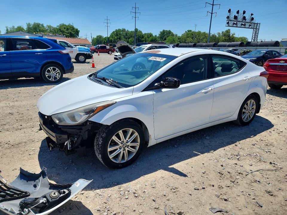 2016 Hyundai Elantra მანქანა იყიდება აუქციონზე, vin: 5NPDH4AE7GH659976, აუქციონის ნომერი: 53942176