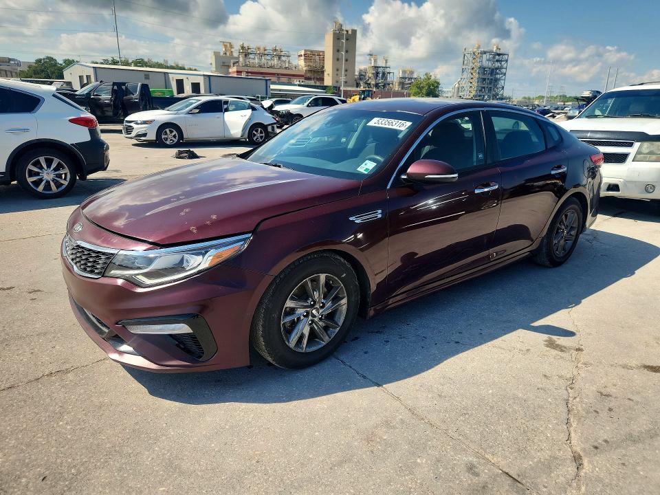 53356316 :رقم المزاد ، 5XXGT4L34KG350820 vin ، 2019 Kia Optima مزاد بيع
