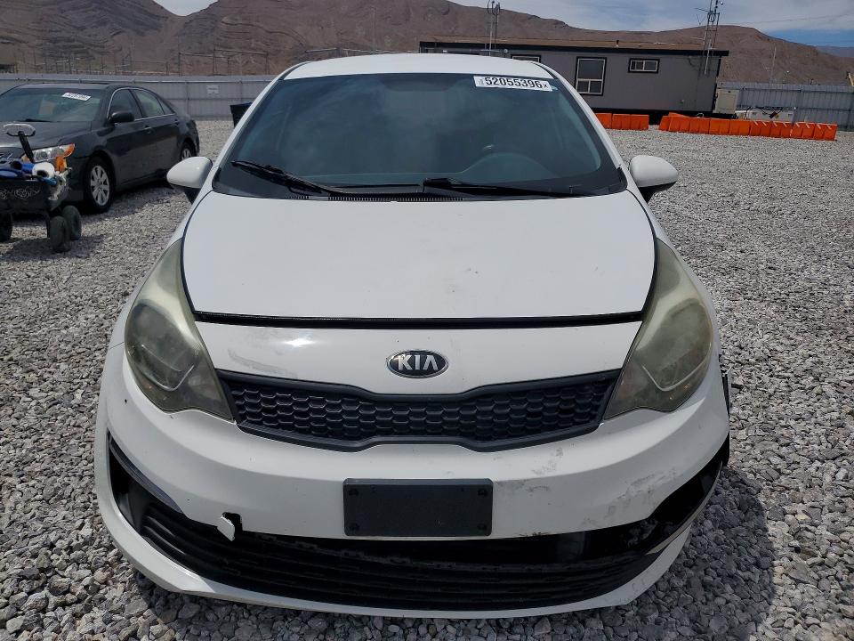 52055396 :رقم المزاد ، KNADM4A33G6575381 vin ، 2016 Kia Rio مزاد بيع