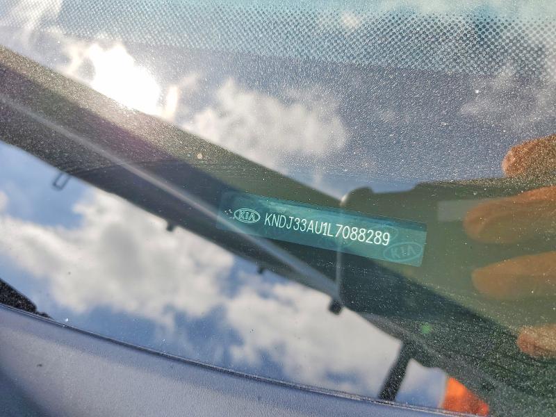 2020 Kia Soul მანქანა იყიდება აუქციონზე, vin: KNDJ33AU1L7088289, აუქციონის ნომერი: 53393896