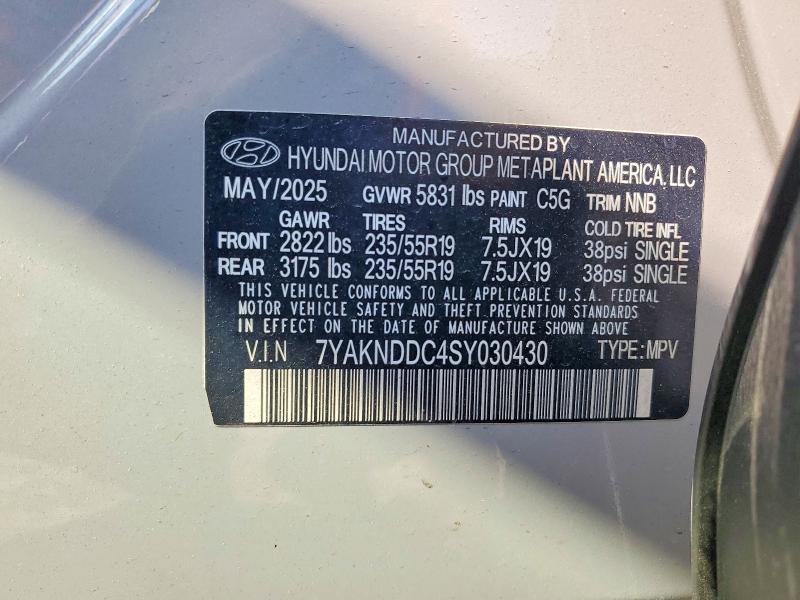 Aukcja sprzedaży 2025 Hyundai Ioniq 5, vin: 7YAKNDDC4SY030430, numer aukcji: 53271356