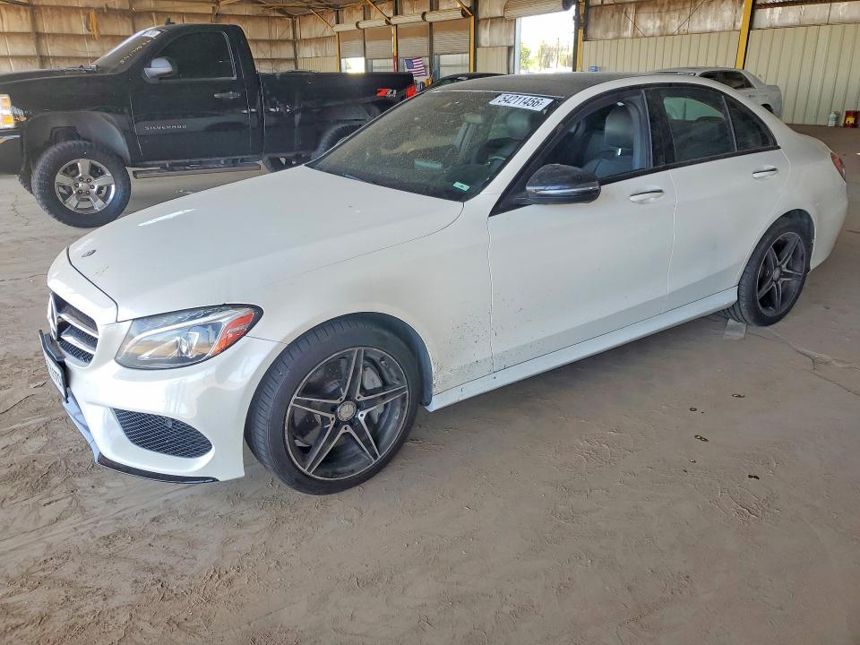 54211456 :رقم المزاد ، 55SWF4KB6HU200567 vin ، 2017 Mercedes-benz C مزاد بيع