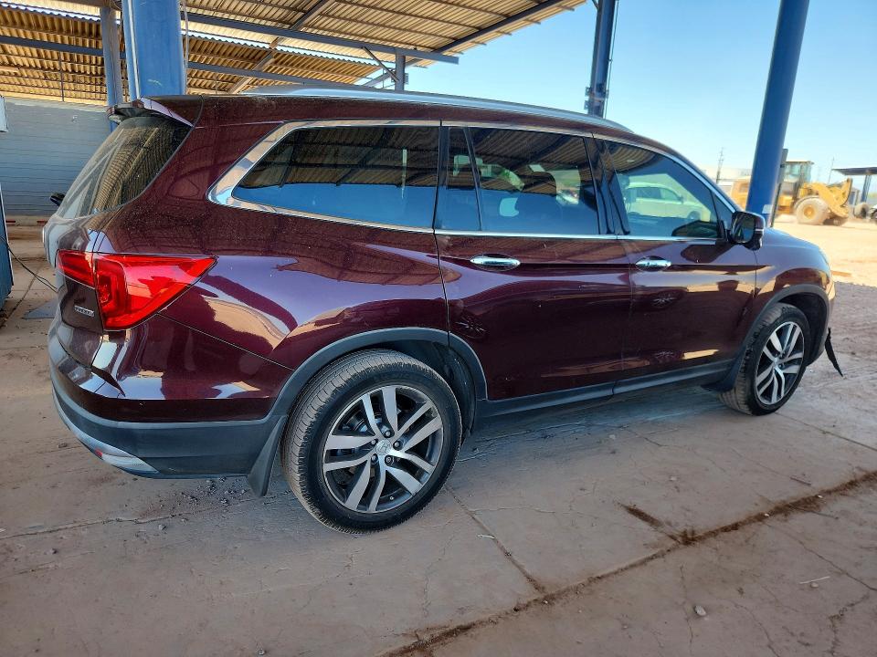 2017 Honda Pilot მანქანა იყიდება აუქციონზე, vin: 5FNYF5H94HB015549, აუქციონის ნომერი: 53819766