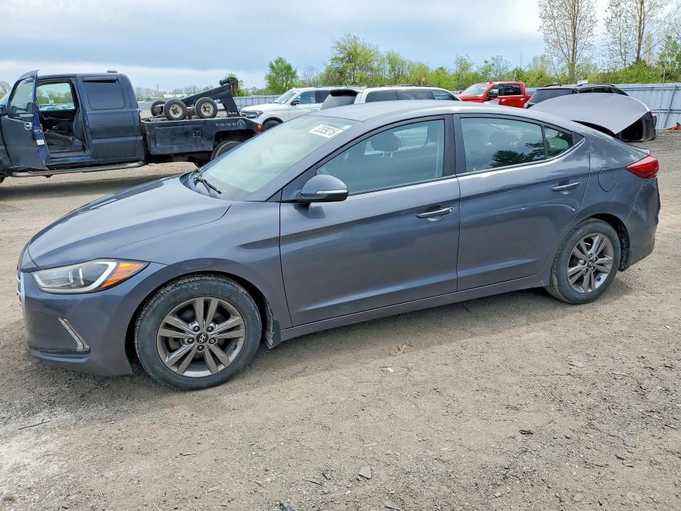 Продажа на аукционе авто 2018 Hyundai Elantra, vin: KMHD84LFXJU661302, номер лота: 52839216