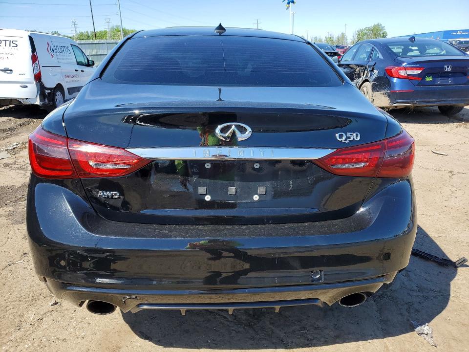 Aukcja sprzedaży 2018 Infiniti Q50, vin: JN1EV7AR4JM441933, numer aukcji: 53946956