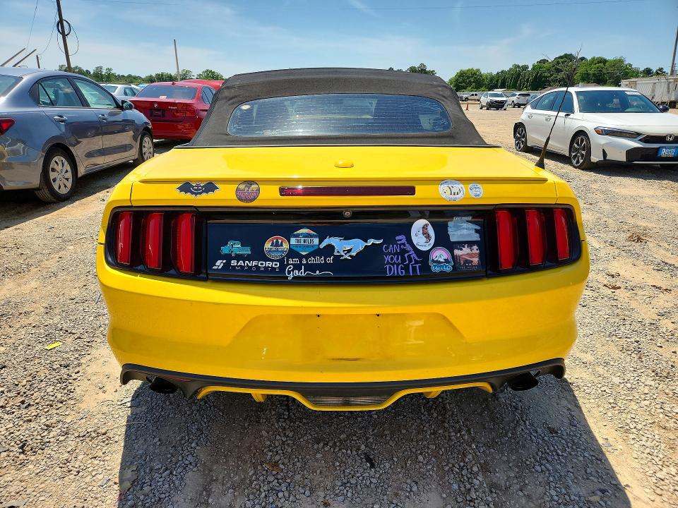 2017 Ford Mustang მანქანა იყიდება აუქციონზე, vin: 1FATP8UH5H5254640, აუქციონის ნომერი: 53618136