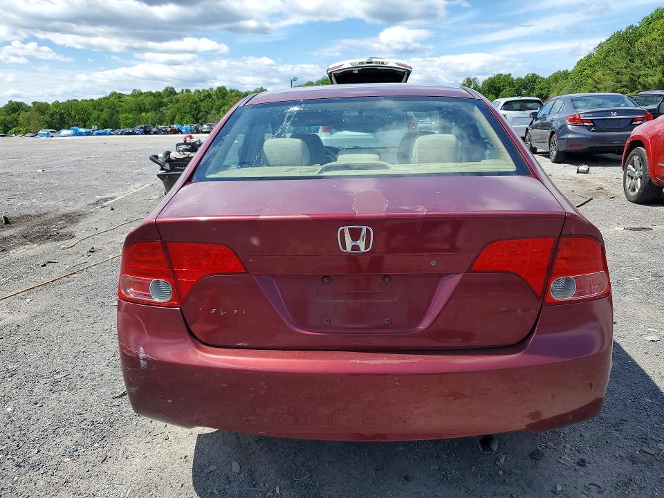 54067696 :رقم المزاد ، 1HGFA16588L055341 vin ، 2008 Honda Civic مزاد بيع