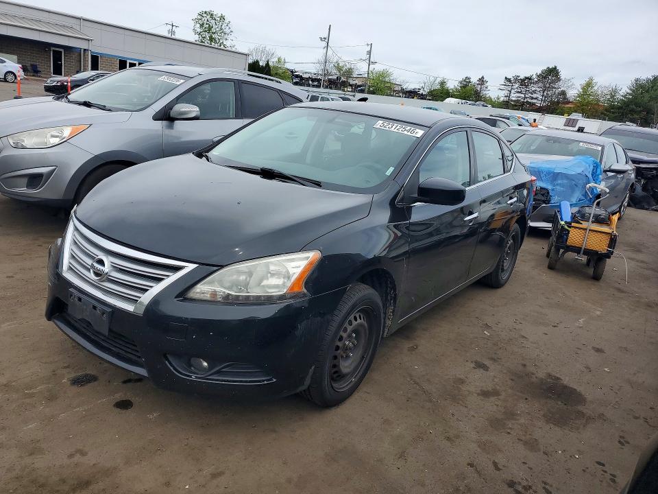 2013 Nissan Sentra მანქანა იყიდება აუქციონზე, vin: 3N1AB7AP3DL664551, აუქციონის ნომერი: 52312546