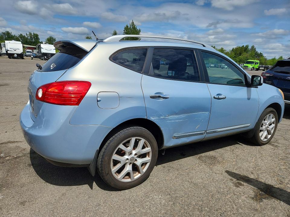 2013 Nissan Rogue მანქანა იყიდება აუქციონზე, vin: JN8AS5MT0DW006453, აუქციონის ნომერი: 54205886