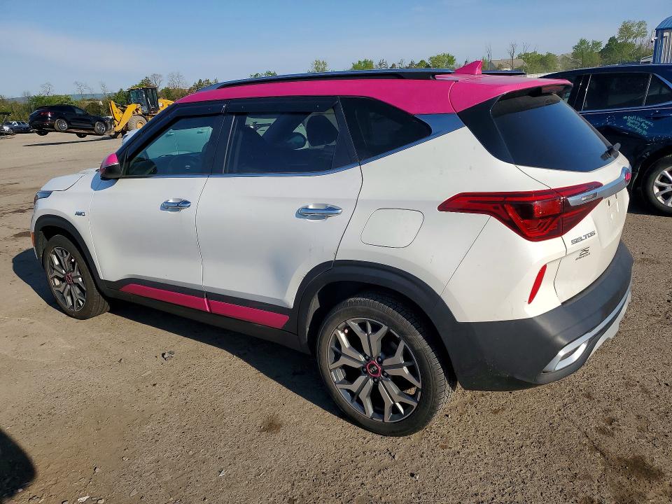 2021 Kia Seltos მანქანა იყიდება აუქციონზე, vin: KNDETCA29M7043621, აუქციონის ნომერი: 52518536