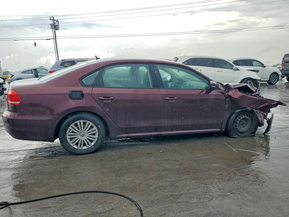 Auction sale of the 2014 Volkswagen Passat, vin: 1VWAP7A31EC011710, lot number: 54185906