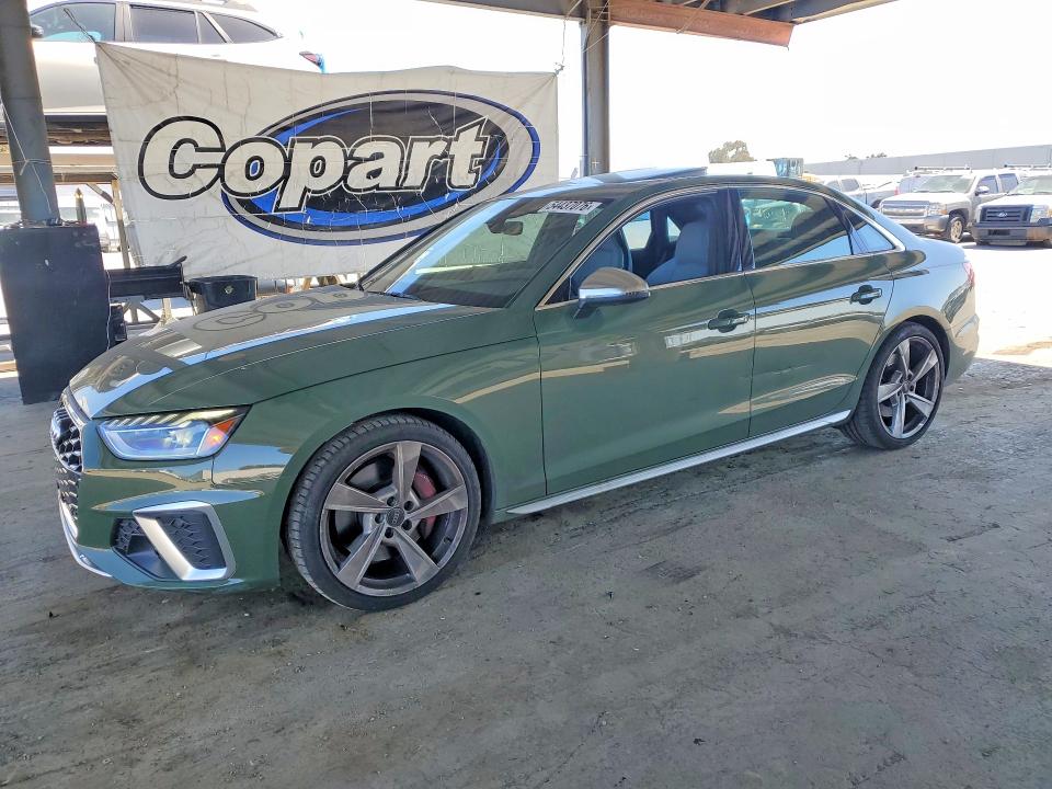 2024 Audi S4 მანქანა იყიდება აუქციონზე, vin: WAUB4AF40RA040211, აუქციონის ნომერი: 54437076