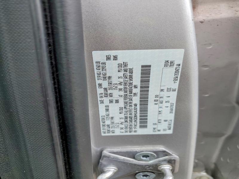 Aukcja sprzedaży 2017 Ford Escape, vin: 1FMCU9GD8HUA30149, numer aukcji: 52384806