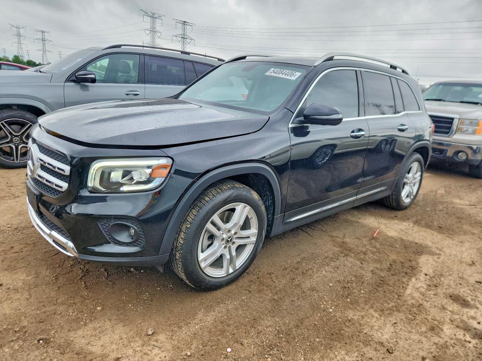 54084406 :رقم المزاد ، WDC4M4HB7LW004187 vin ، 2020 Mercedes-benz Glb مزاد بيع