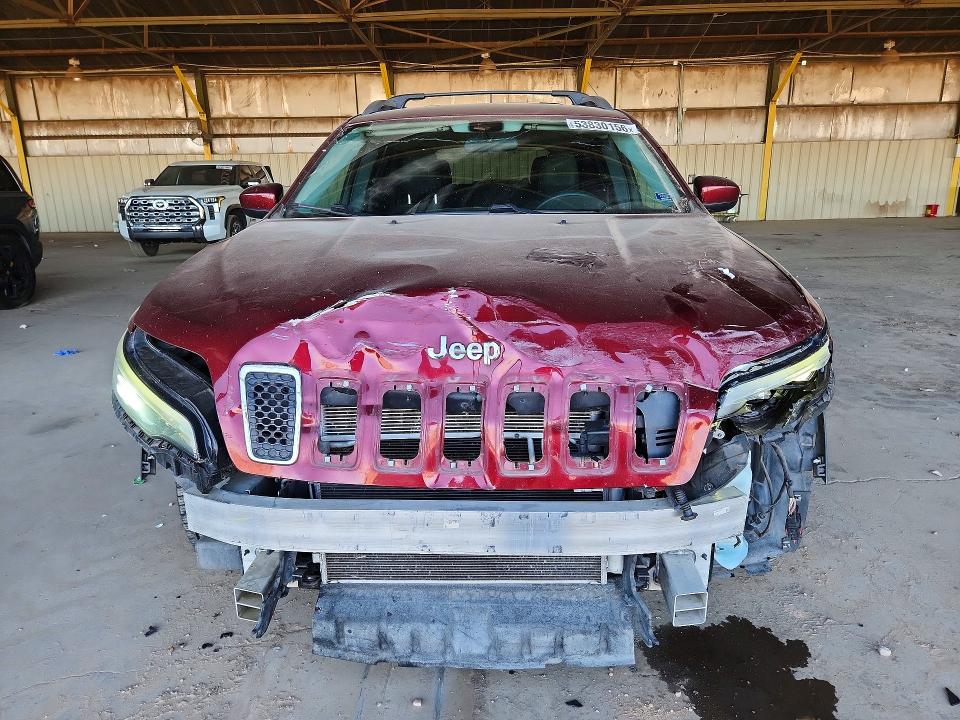 53830156 :رقم المزاد ، 1C4PJLCX6KD340870 vin ، 2019 Jeep Cherokee مزاد بيع
