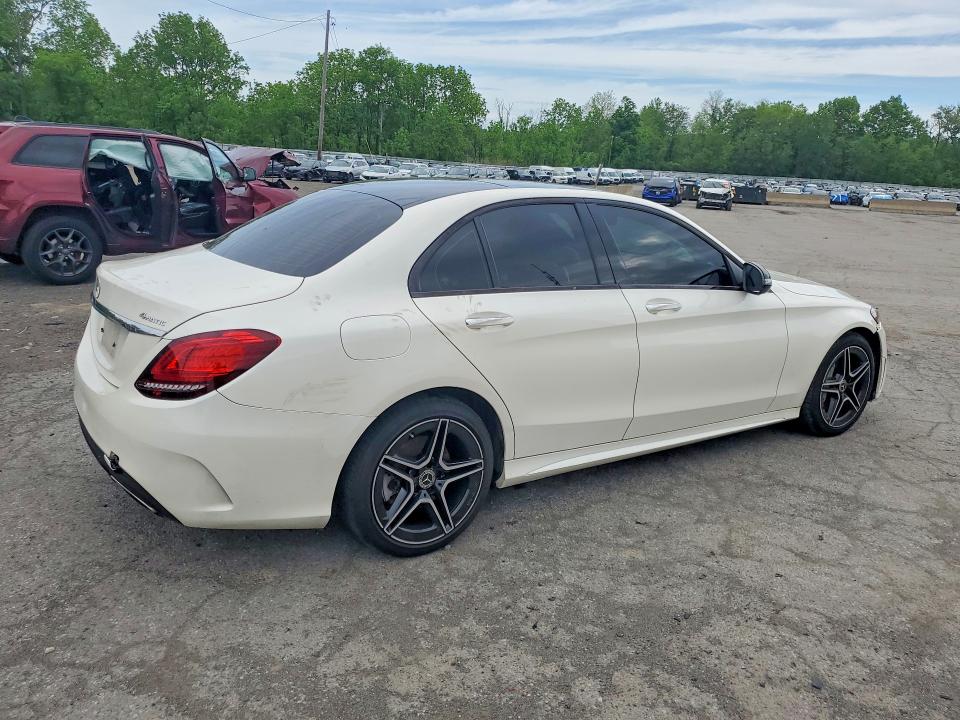 2019 Mercedes-benz C მანქანა იყიდება აუქციონზე, vin: 55SWF8EB2KU302278, აუქციონის ნომერი: 55283856