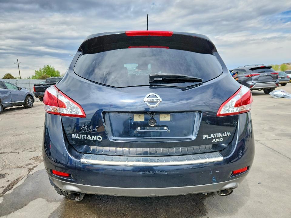 52333076 :رقم المزاد ، JN8AZ1MW8DW308877 vin ، 2013 Nissan Murano مزاد بيع