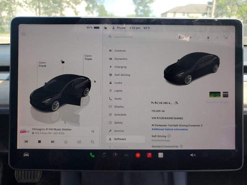 Aukcja sprzedaży 2022 Tesla Model 3, vin: 5YJ3E1EA5NF304682, numer aukcji: 52150356
