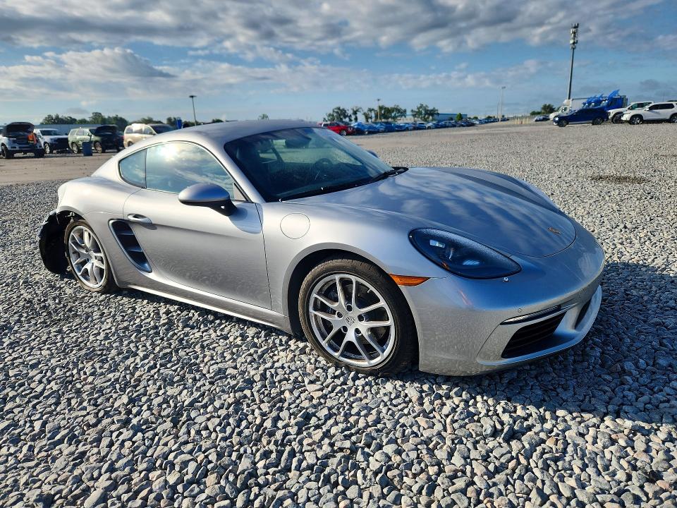2024 Porsche Cayman მანქანა იყიდება აუქციონზე, vin: WP0AA2A80RK255878, აუქციონის ნომერი: 53332116