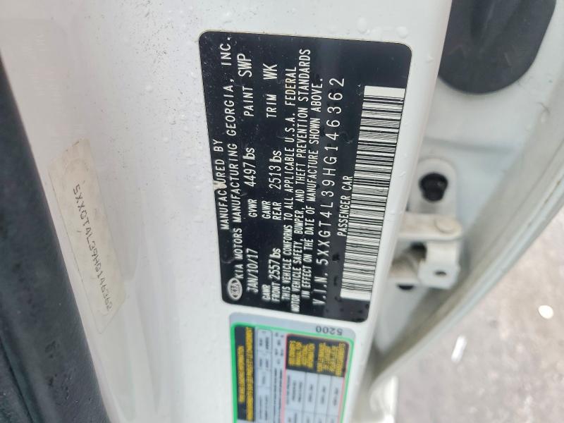 2017 Kia Optima მანქანა იყიდება აუქციონზე, vin: 5XXGT4L39HG146362, აუქციონის ნომერი: 54817816