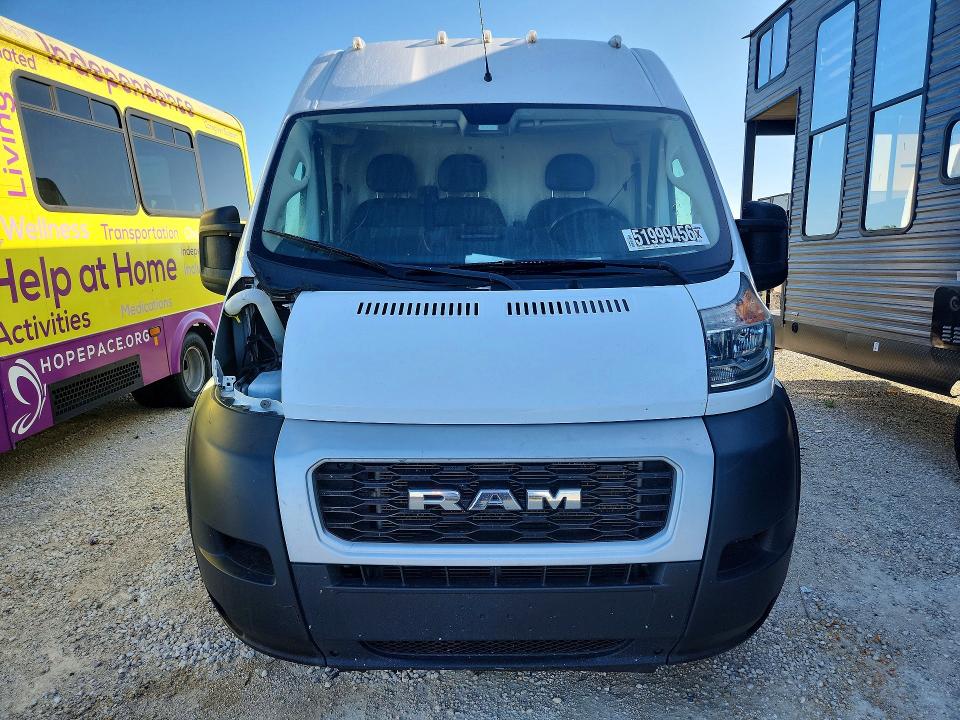 51999456 :رقم المزاد ، 3C6LRVDG0ME517990 vin ، 2021 Ram Promaster 2500 مزاد بيع