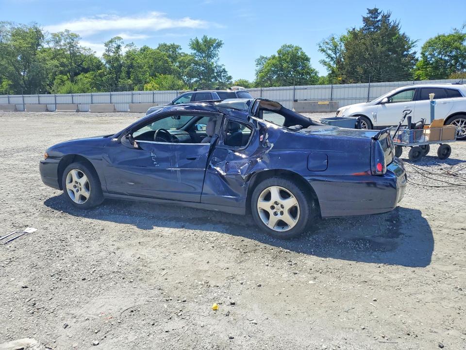 Aukcja sprzedaży 2001 Chevrolet Monte Carlo, vin: 2G1WW15E119331561, numer aukcji: 53364126
