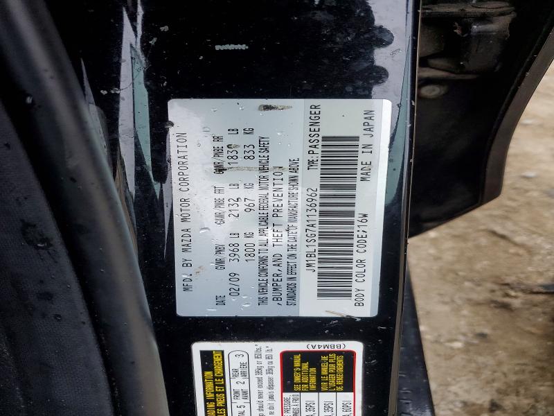 Aukcja sprzedaży 2010 Mazda 3, vin: JM1BL1SG7A1136962, numer aukcji: 52457916