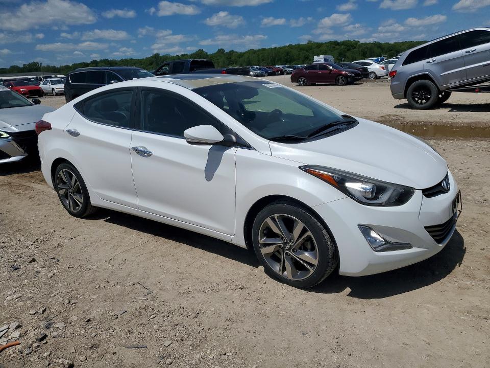 52353086 :رقم المزاد ، 5NPDH4AE2EH525549 vin ، 2014 Hyundai Elantra مزاد بيع