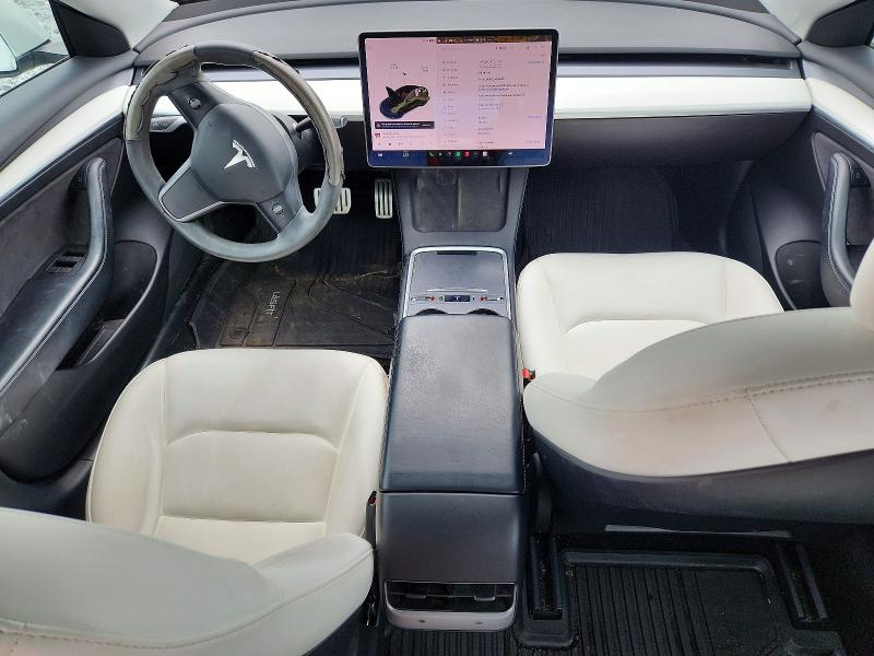 54094466 :رقم المزاد ، 5YJ3E1EC2MF020233 vin ، 2021 Tesla Model 3 مزاد بيع