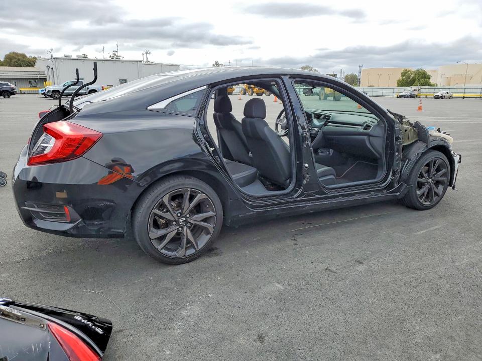 52572806 :رقم المزاد ، 2HGFC2F88KH595450 vin ، 2019 Honda Civic مزاد بيع