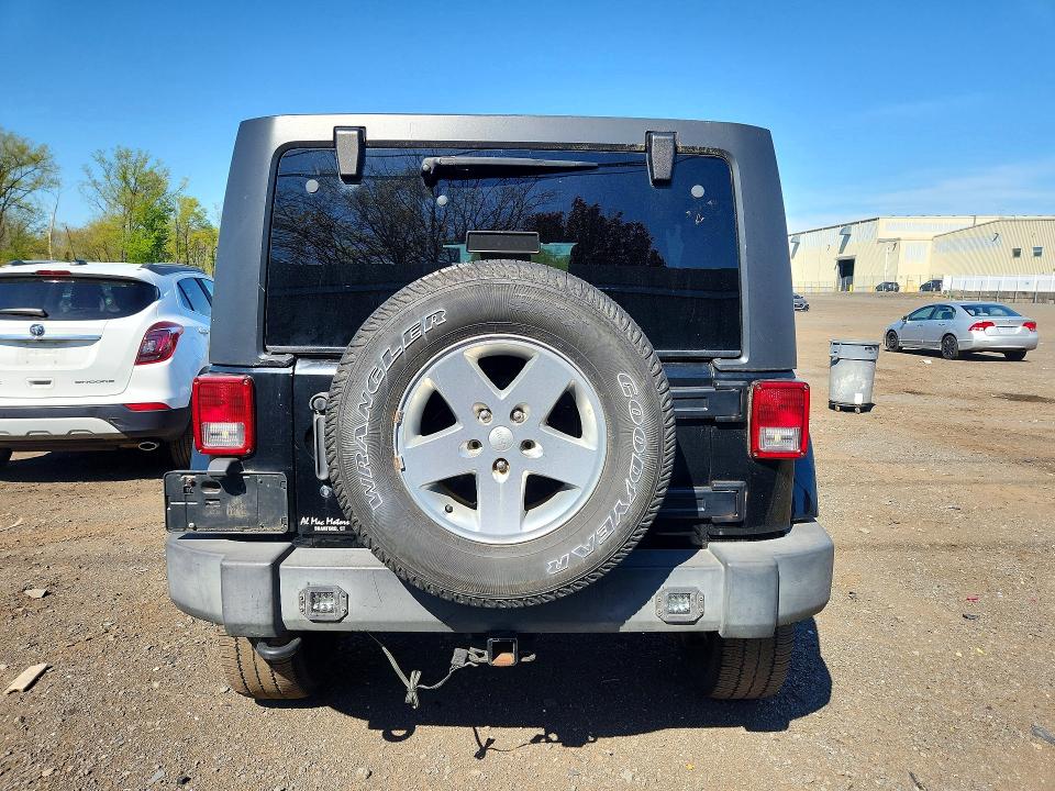 2012 Jeep Wrangler Unlimited მანქანა იყიდება აუქციონზე, vin: 1C4HJWDGXCL203703, აუქციონის ნომერი: 46783576