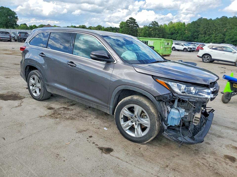 2019 Toyota Highlander მანქანა იყიდება აუქციონზე, vin: 5TDYZRFH2KS334850, აუქციონის ნომერი: 54720026