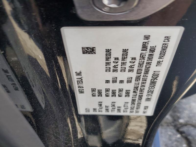 Продажа на аукционе авто 2021 Tesla Model 3, vin: 5YJ3E1EAXMF943011, номер лота: 55170776