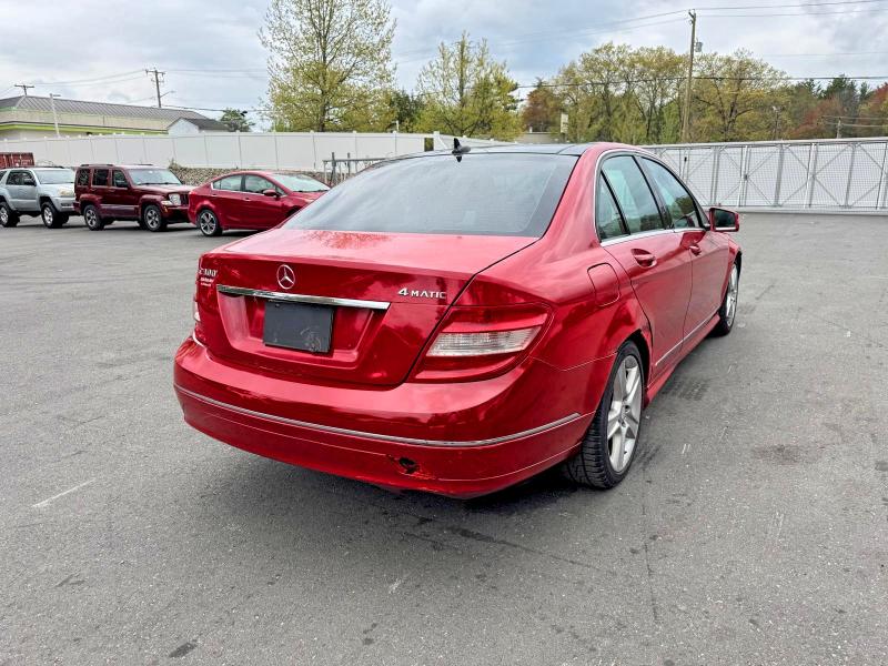 Продажа на аукционе авто 2010 Mercedes-benz C, vin: WDDGF8BB9AF477573, номер лота: 52955126