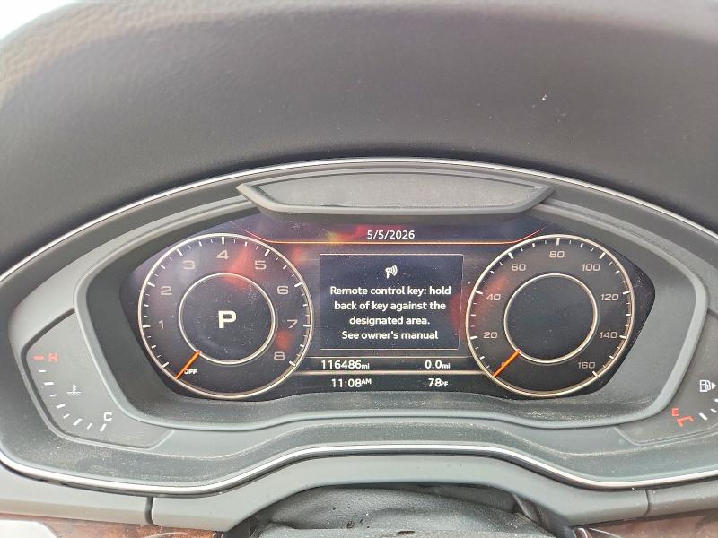 52451276 :رقم المزاد ، WA1BNAFY4J2224207 vin ، 2018 Audi Q5 مزاد بيع