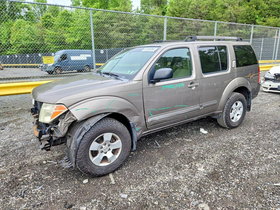2006 Nissan Pathfinder მანქანა იყიდება აუქციონზე, vin: 5N1AR18W06C633691, აუქციონის ნომერი: 52326266