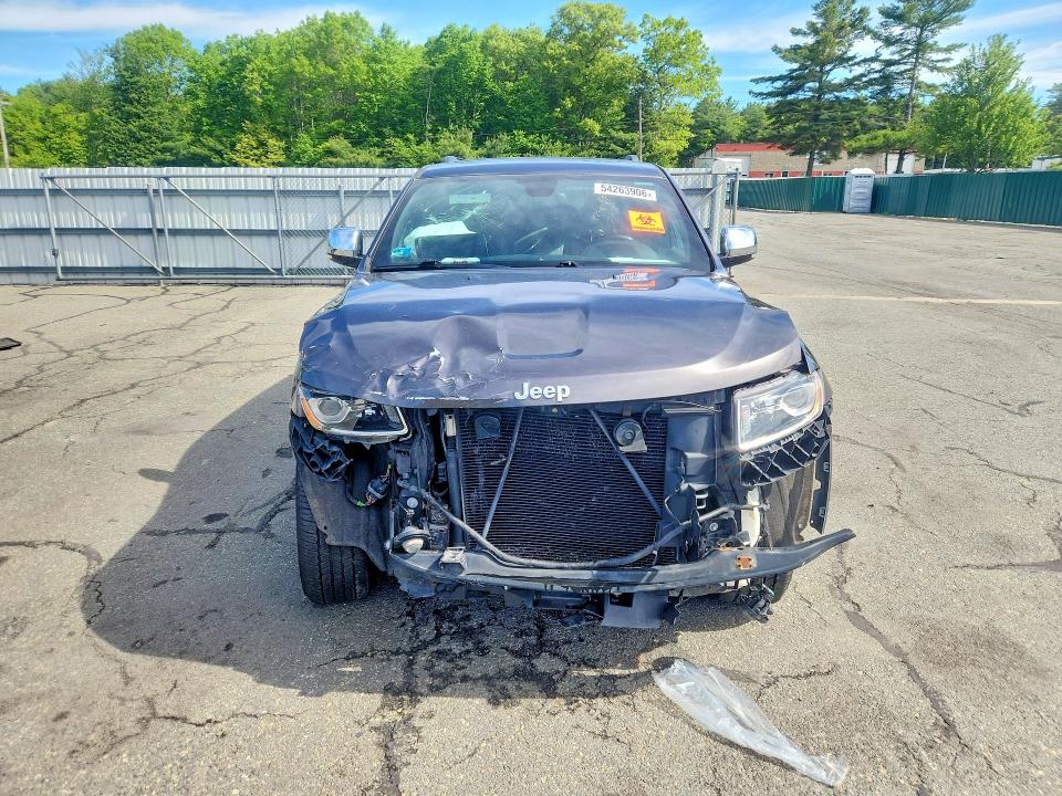 2016 Jeep Grand Cherokee მანქანა იყიდება აუქციონზე, vin: 1C4RJFBG2GC326490, აუქციონის ნომერი: 54263906