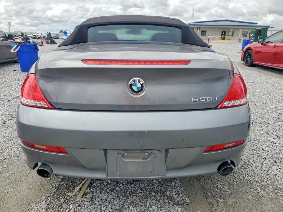 2010 Bmw 650 მანქანა იყიდება აუქციონზე, vin: WBAEB5C59AC225583, აუქციონის ნომერი: 55246466