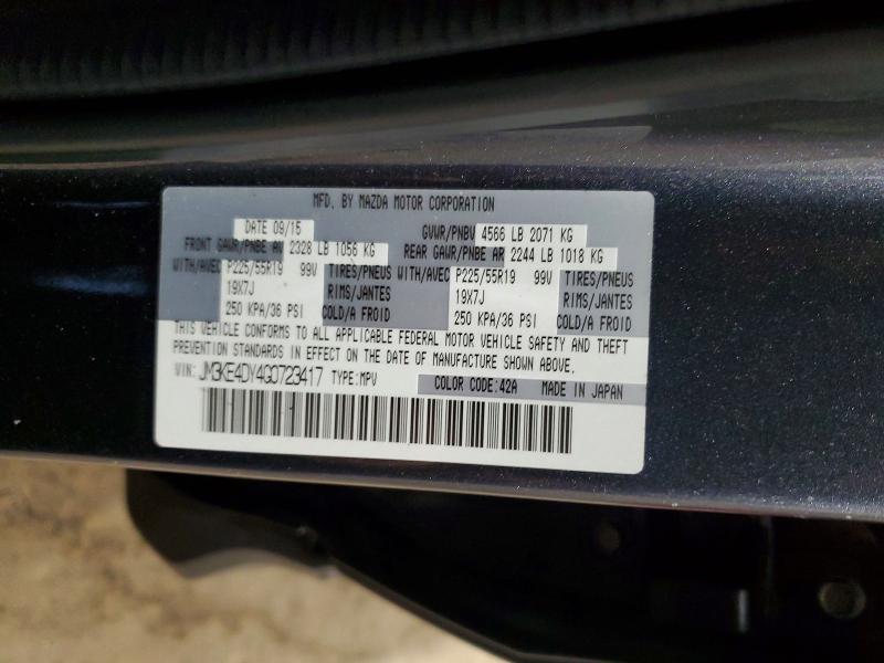 Aukcja sprzedaży 2016 Mazda Cx-5, vin: JM3KE4DY4G0723417, numer aukcji: 53613176