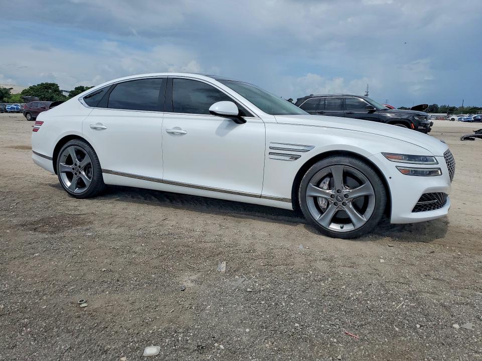 Aukcja sprzedaży 2021 Genesis G80, vin: KMTGC4SD1MU048345, numer aukcji: 55129306