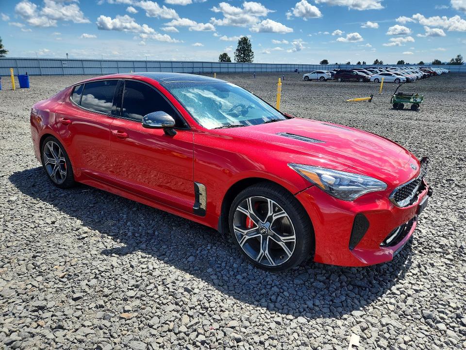 54258996 :رقم المزاد ، KNAE45LC7J6030086 vin ، 2018 Kia Stinger مزاد بيع