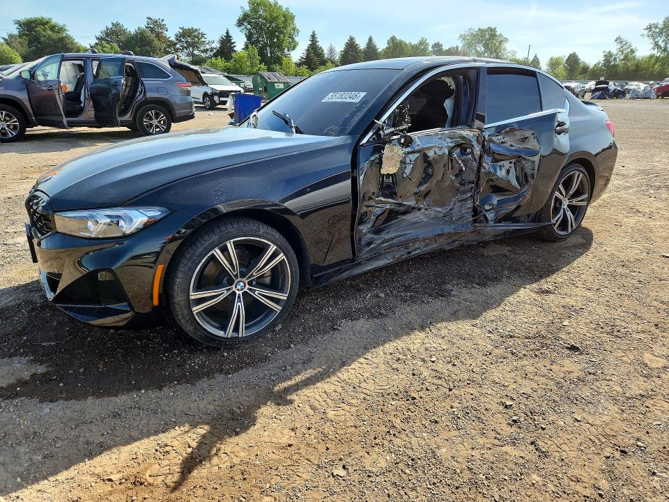 55183346 :رقم المزاد ، 3MW89FF01R8E17386 vin ، 2024 Bmw 330xi مزاد بيع