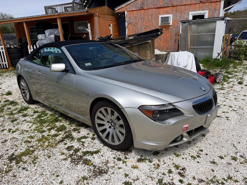 53545936 :رقم المزاد ، WBAEK73425B325393 vin ، 2005 Bmw 645 مزاد بيع