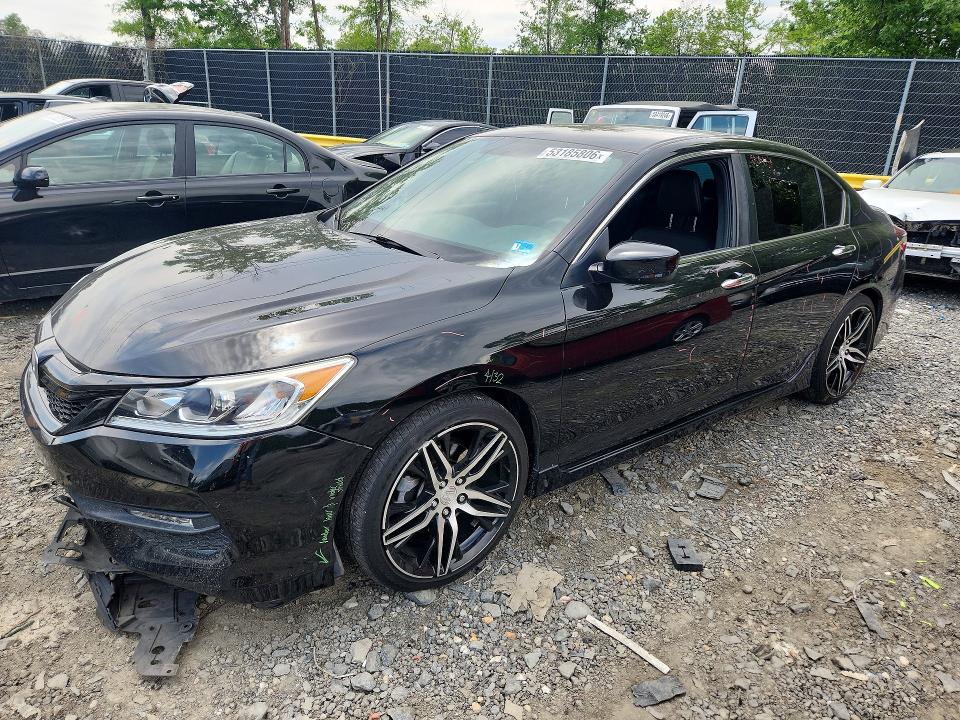 Auction sale of the 2016 Honda Accord, vin: 1HGCR2F56GA084980, lot number: 53185806
