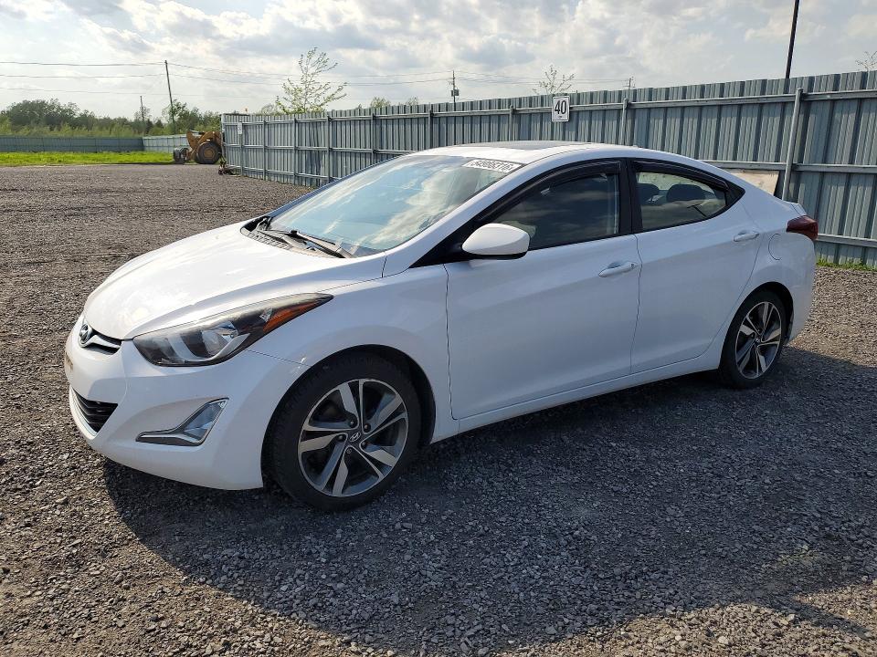 2015 Hyundai Elantra მანქანა იყიდება აუქციონზე, vin: KMHDH4AH3FU241683, აუქციონის ნომერი: 54988316
