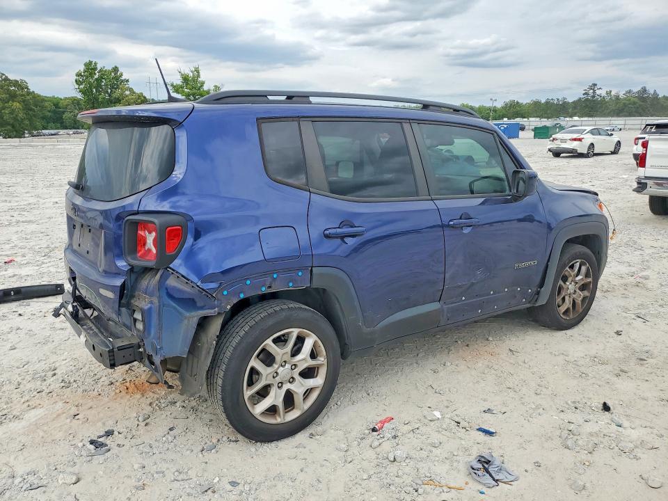 Продажа на аукционе авто 2018 Jeep Renegade, vin: ZACCJABB2JPJ35827, номер лота: 51773126