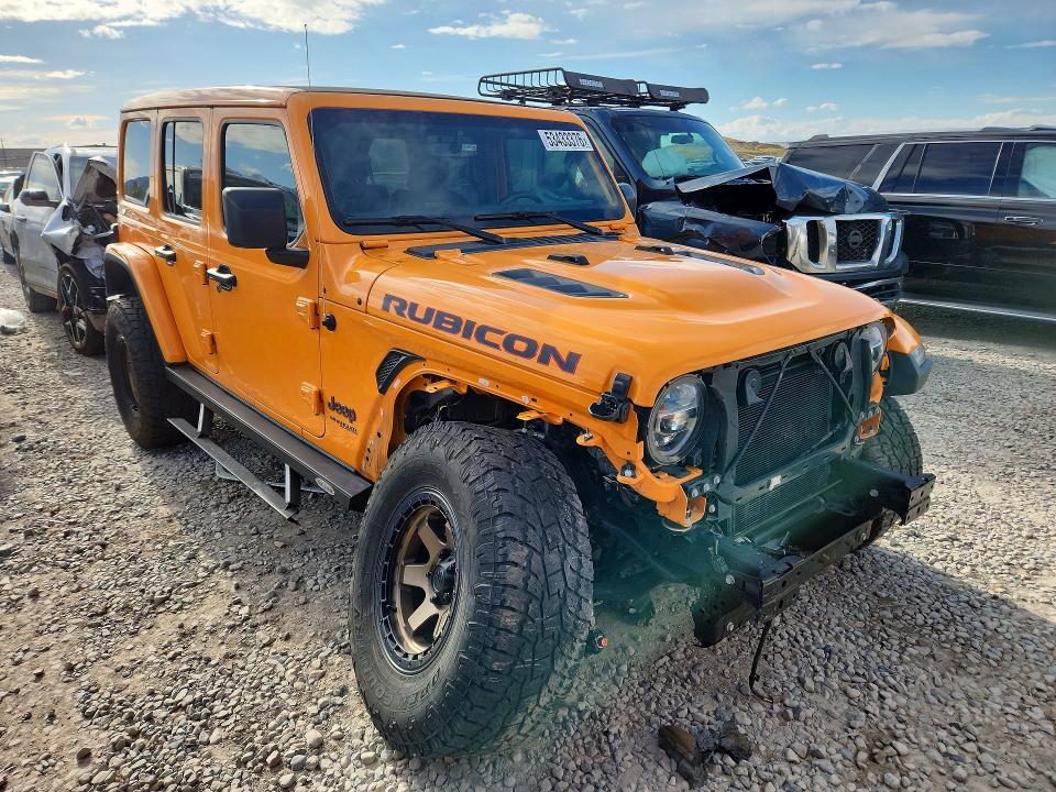 Продажа на аукционе авто 2021 Jeep Wrangler Unlimited, vin: 1C4JJXFM8MW695481, номер лота: 53433376