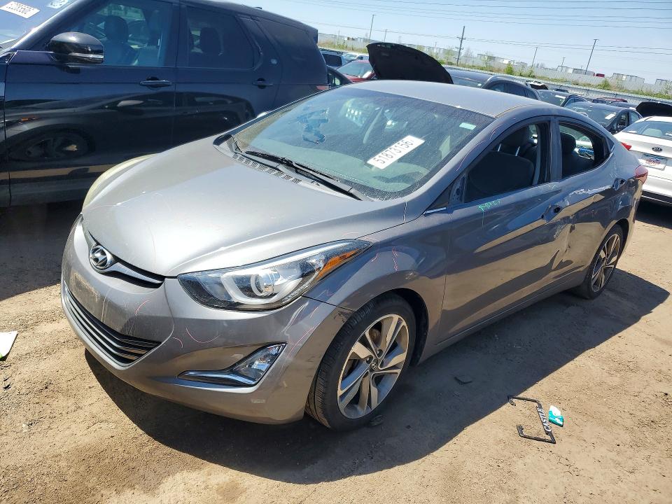 Auction sale of the 2014 Hyundai Elantra, vin: 5NPDH4AE9EH487561, lot number: 51873156