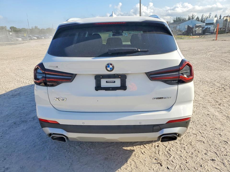 53335086 :رقم المزاد ، 5UX43DP04N9L16332 vin ، 2022 Bmw X3 مزاد بيع